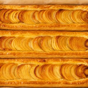 Tarta de manzana 3 tiras