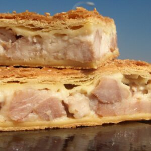 Empanada de pollo carbonara