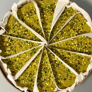 Tarta cremosa de Pistacho